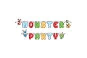 Spielzeug - Haza Witbaard Letter Garland Monster Party - 437806