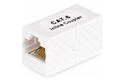 Netzwerk - Kabel - StarTech.com RJ45 Coupler 5-Pack Inline Cat6 Coupler Female to Female (F/F) T568 Connector Unshielded Ethernet Cable Extension - 5 Pack (IN-CAT6-COUPLER-U5) - network coupler - white - Weiß - IN-CAT6-COUPLER-U5