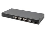 Switches - DIGITUS DN-80223 - switch - 24 ports - Managed - rack-mountable - DN-80223