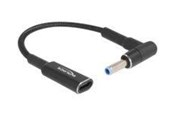 Stromkabel (Intern) - DeLOCK - power adapter - USB-C female to DC jack (HP) male - 15 cm - 60031