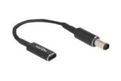 Stromkabel (Intern) - DeLOCK - power adapter - 24 pin USB-C to DC jack 7.4 x 5.0 mm - 15 cm - 60032