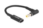 Stromkabel (Intern) - DeLOCK - power adapter - 24 pin USB-C to DC jack 5.5 x 2.5 mm - 15 cm - 60040