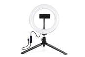 Tripods & Stative - Puluz Tripod Mount with 20cm LED Ring Vlogging - PKT3073B