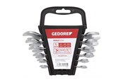 Haus & Garten - Gedore R05125012 Double open-ended Spanner Set 12-pieces short - R05125012