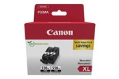 Druckerzubehör - Tinte & Toner - Canon PGI 550XLx2 / 6431B010 High Black - 6431B010