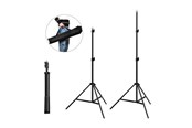 Stativ-Zubehör - Puluz Photo studio background support  2x2m + Backdrops 3 pcs PKT5204 - PKT5205