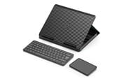 Tastaturen - Logitech Casa Pop-Up Desk - Classic Chic (UK) - Tastatur und Touchpad-Set - Englisch (UK) - Grau - 920-011239