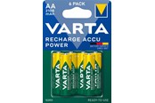 Batterien und Akkus - VARTA Recharge Charge Accu Power AA 2100mAh 6 Pack - 56706101436