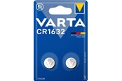 Batterien und Akkus - VARTA CR1632 Lithium Coin 2 Pack (B) - 6632101402