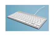 Tastaturen - R-Go Tools R-Go Compact Break - keyboard - with integrated break indicator - QWERTY - US - white Input Device - Tastaturen - Englisch (US) - Weiss - RGOCOUSWDWH