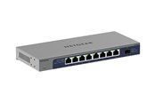 Switches - Netgear GS108X 8-Port Gigabit Ethernet Unmanaged Switch 1x 10G SFP+ Port - GS108X-100EUS
