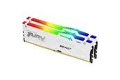 RAM - Kingston FURY Beast RGB DDR5-6000 - 64GB - CL30 - Dual Channel (2 pcs) - AMD EXPO & Intel XMP - Weiß mit RGB - KF560C30BWEAK2-64