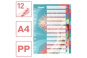 Archivierung und Aufbewahrung - Esselte  Colour'Breeze A4 Register 12 Taben, PP - 628501