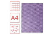 Blöcke, Formulare und Notizbücher - Esselte  Colour'Breeze A4 Collegeblock kariert, Spiralbindung Lavendel - 628479