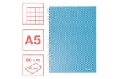 Blöcke, Formulare und Notizbücher - Esselte Colour'Breeze A5 Collegeblock kariert, Spiralbindung Blau - 628466