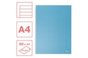 Blöcke, Formulare und Notizbücher - Esselte  Colour'Breeze A4 Collegeblock liniert, Spiralbindung Blau - 628481