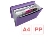 Archivierung und Aufbewahrung - Esselte  Colour'Breeze Projektmappe Lavendel - 628448