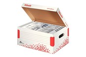 Archivierung und Aufbewahrung - Esselte Speedbox - storage box - for A4 Foolscap - white - 623911