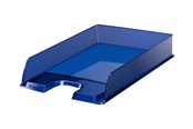 Archivierung und Aufbewahrung - Esselte  Europost Briefkorb, Transparent Dunkelblau Transparent - 623600