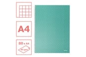 Blöcke, Formulare und Notizbücher - Esselte Colour'Breeze A4 Collegeblock kariert, Spiralbindung Grün - 628477