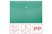 Archivierung und Aufbewahrung - Esselte Colour'Breeze A4 Sammelmappe PP, 3 Stück Grün - 628488