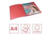 Archivierung und Aufbewahrung - Esselte  Colour'Breeze Ringbuch (4-Rund-Ring) Koralle - 628437