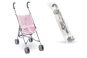 Puppen & Zubehör - Corolle Cor. MGP 14''/17''UMBREvi LOVELA STROLLER PINK - 9000141640