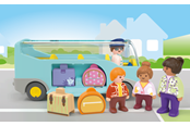 Playmobil - Playmobil 1.2.3 - Junior Flughafen-Shuttlebus - 71682