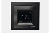 Fußbodenheizung - DEVI reg touch timer thermostat with design frame black - 140F1069