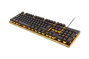 Tastaturen - Deltaco GAMING DK210 - Gaming Tastaturen - Nordisch - Schwarz - GAM-021