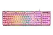 Tastaturen - Deltaco GAMING Full Size - Gaming Tastaturen - Nordisch - Pink - GAM-021-RGB-P