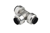 PEX-Systeme - Roth equal tee push-fit 22 mm - 17046603.022