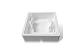 Smart-Home - Light Solutions Shelly - Wall Display Wall Holder - White - 5714255009729