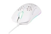 Maus - Deltaco GAMING WM75 Ultralight Wired - Gaming Maus (Weiß mit RGB Licht) - GAM-108-W