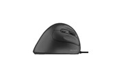 Maus - Deltaco Silent Wired Vertical Mouse 4 buttons 1000-1600 - Ergonomische Maus (Schwarz) - MS-814