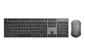 Tastaturen - Deltaco Wireless Keyboard Mouse Combo - Tastaturen - Englisch (US) - Schwarz - TB-800-US