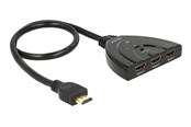 Video Audio Switcher - DeLOCK HDMI UHD Switch 3 x HDMI in > 1 x HDMI out 4K - 18600