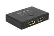 Video Audio Switcher - DeLOCK Displayport 2 - 1 Switch bidirectional 4K 60 Hz - 18750