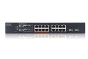 Switches - ZyXEL XMG1915 16-Port 2.5GbE Smart Managed Switch with 2 SFP+ Uplink (180W) - XMG1915-18EP-EU0101F