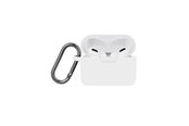 Handys - Anderes Zubehör - NORTH Airpods Pro Protective Case Silicone Carabiner White - 616503