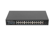 Switches - Lanberg RSGE-24P-2GE-2S-250 - switch - 24 ports - unmanaged - rack-mountable - RSGE-24P-2GE-2S-250