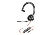 Kopfhörer/Headsets - Poly Blackwire 3310 | On Ear headset | Microphone - 8X216AA