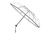 Freizeit & Reisen - miniMAX Transparent - Hand opening - Windproof - 98 cm - Transparent - LF-191