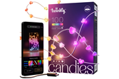 Smart-Home - Twinkly Candies – 100 Heart-shaped RGB LEDs Clear Wire USB-C - TWKH100RGB-T
