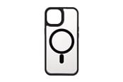 Handys - Cover & Cases - ONSALA Phone Case Bumper MagSeries Black & Clear - iPhone 15 - 588633