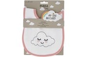Babypflege - Parsa Baby Lätzchen mit Wolke. 3–6 Monate – Rosa - P00001999