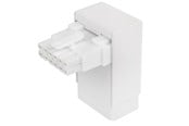 Gehäusezubehör - Kolink Core Pro 12V-2x6 90° Adapter - Type 2 - White - CP-12VHPWR-T2W