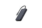 USB-Hubs - RAPOO Multiport USB-C UCM-2005 10-i-1 USB-C-Adapter USB-Hubs - 10 - Schwarz - 11413