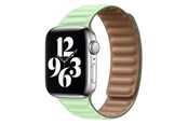 Smartwatch - Accessories - Lippa Apple Watch magnetisk læderrem 42/44/45/49 - Turqoise - LPAW097