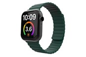 Smartwatch - Accessories - Lippa Apple Watch Magnetic Silicone Strap 38/40/41 - Dark Green - LPAW083
